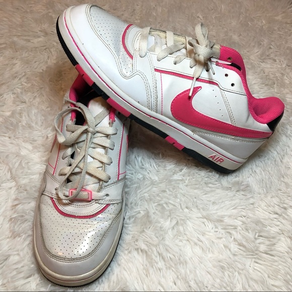 pink check air force ones